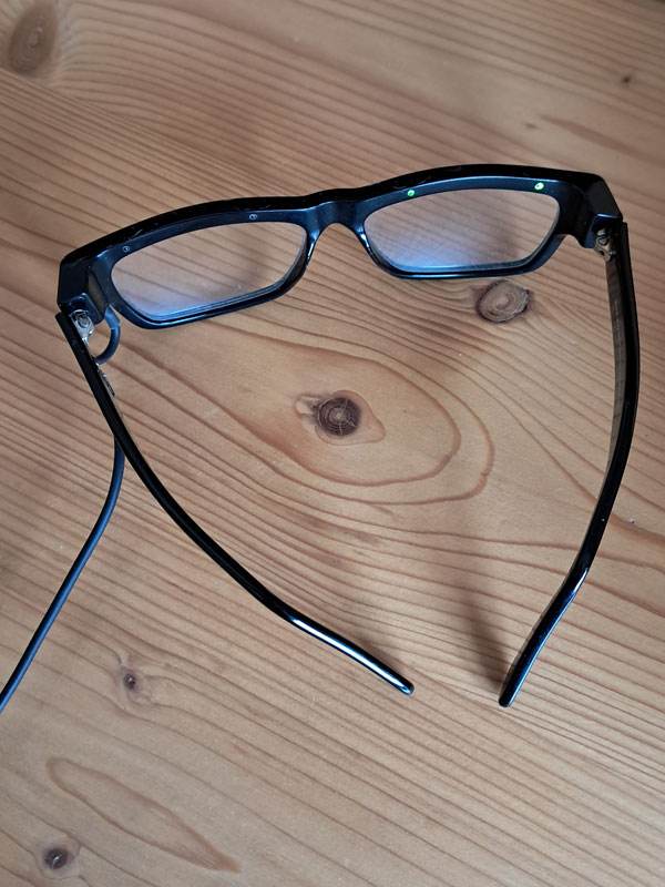 Brille für EMDR-Sitzung